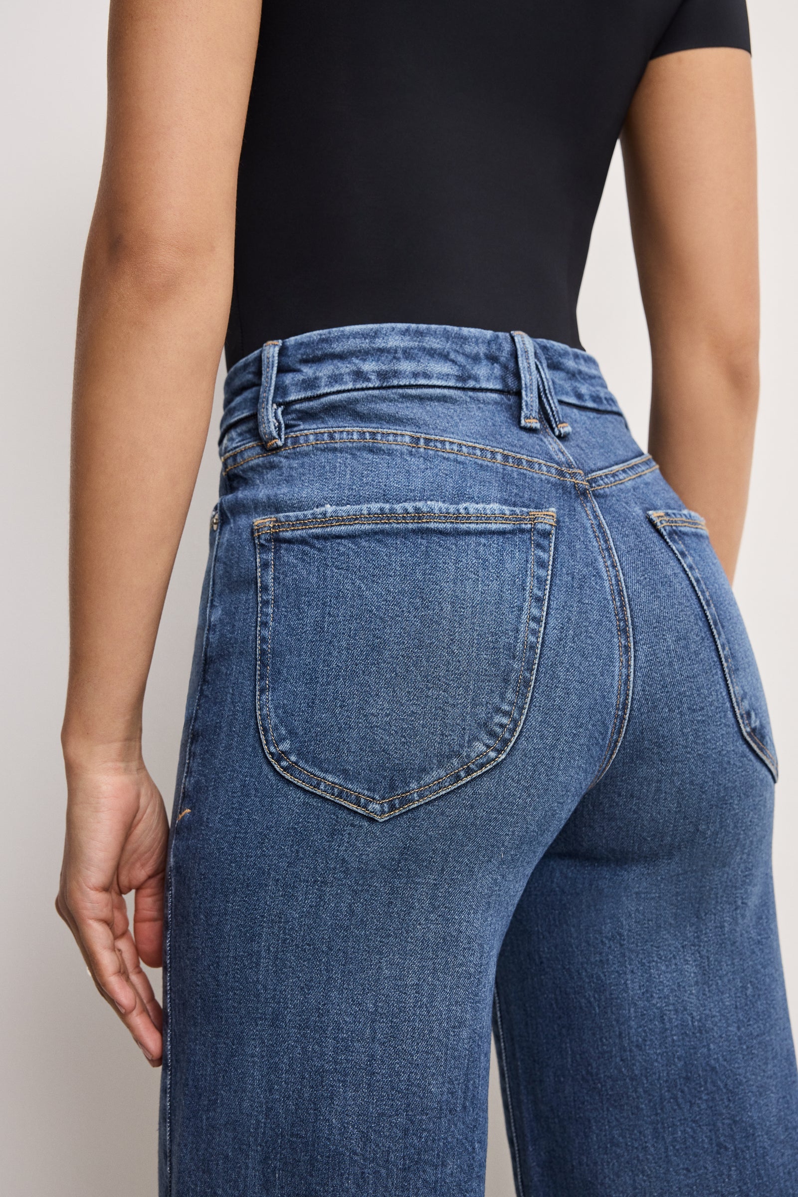 Good Waist Palazzo Denim