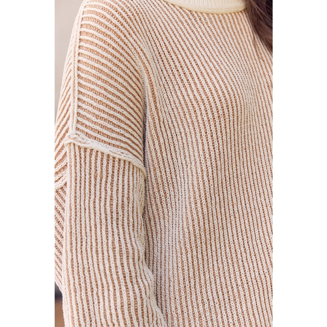 Jeanie Contrast Sweater