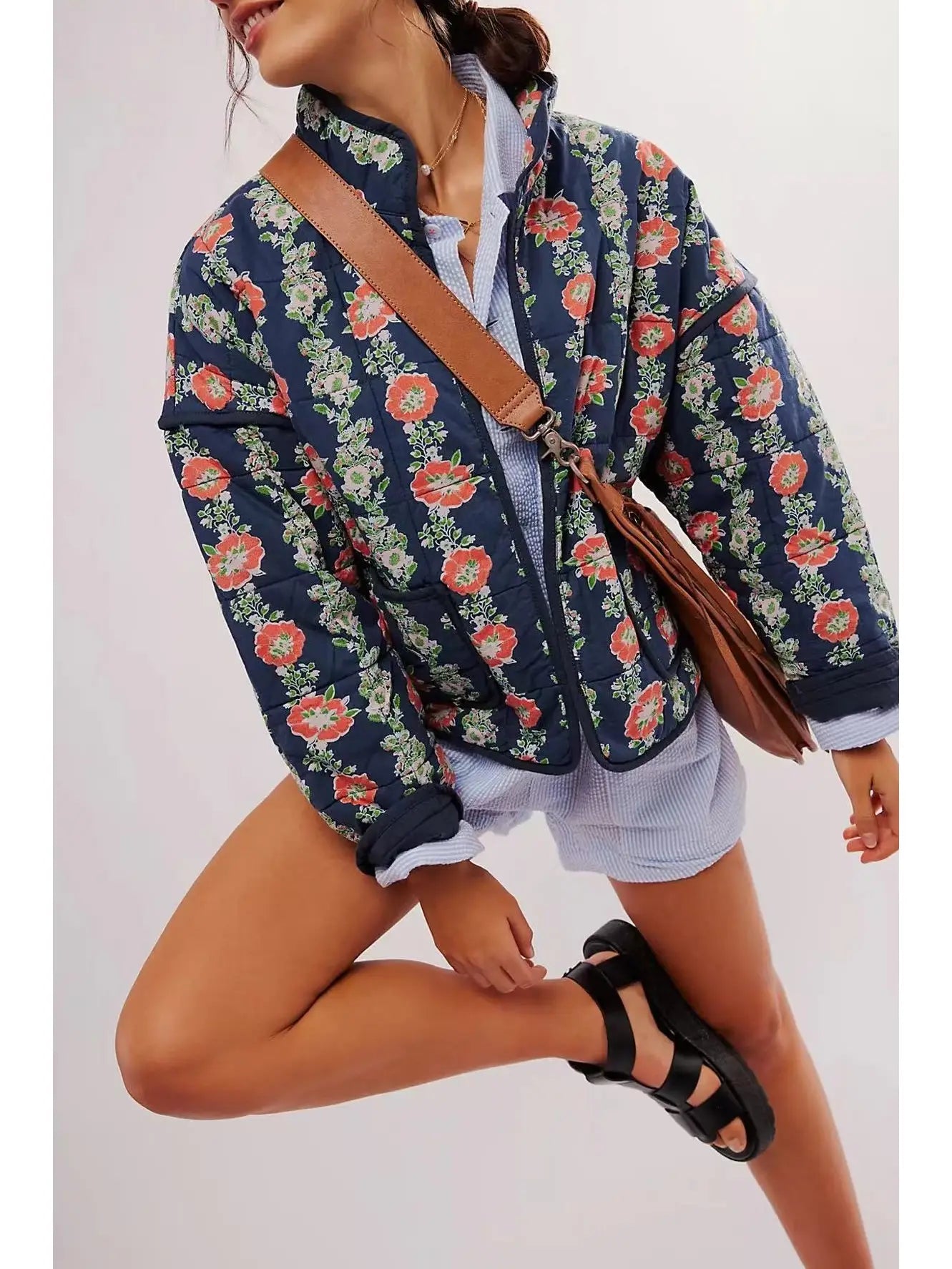 Amelia Quilted Jacket - Sprig Flower Co