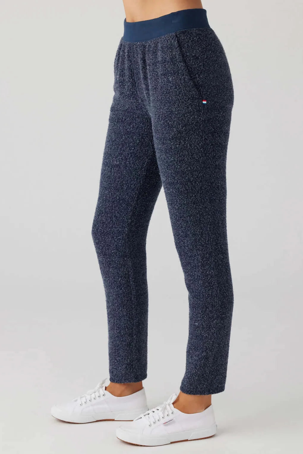 Brushed Boucle Pull on Jogger - Sprig Flower Co