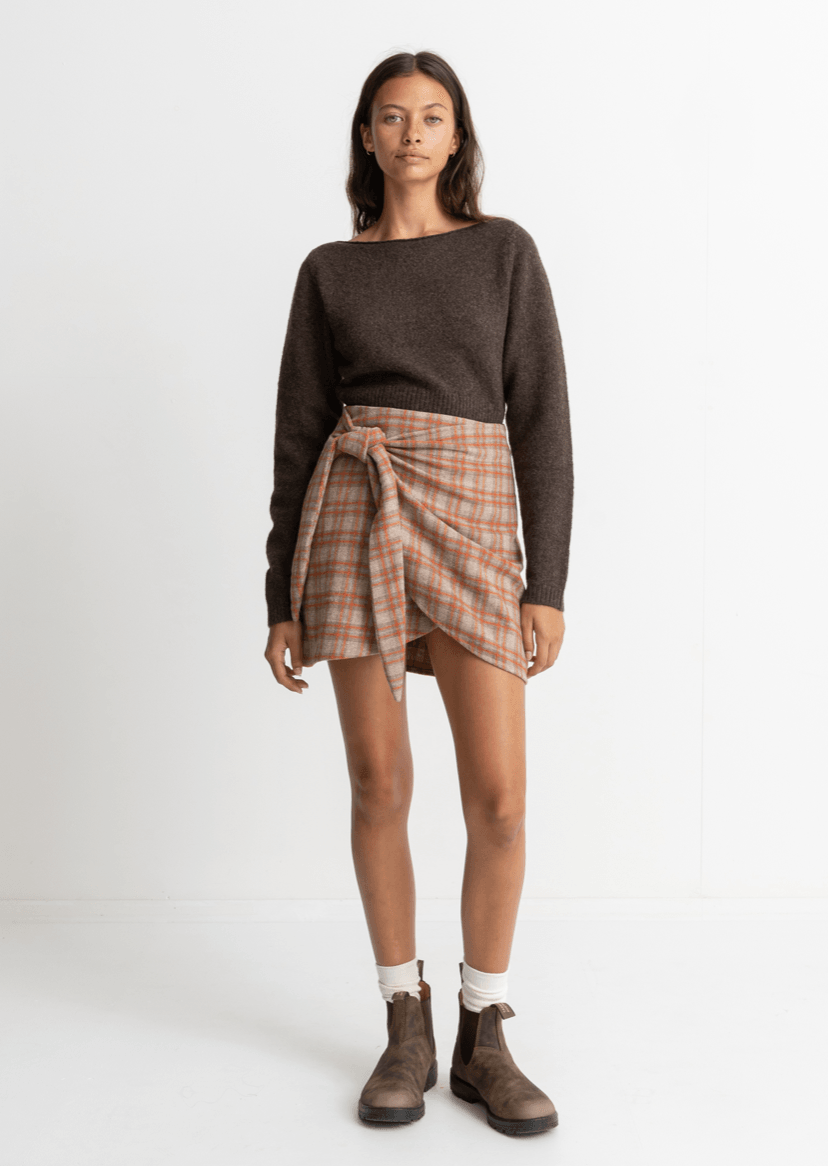 Cher Plaid Skirt - Sprig Flower Co