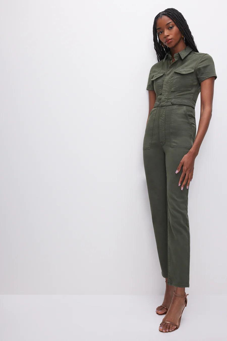 Fit For Success Jumpsuit - Sprig Flower Co