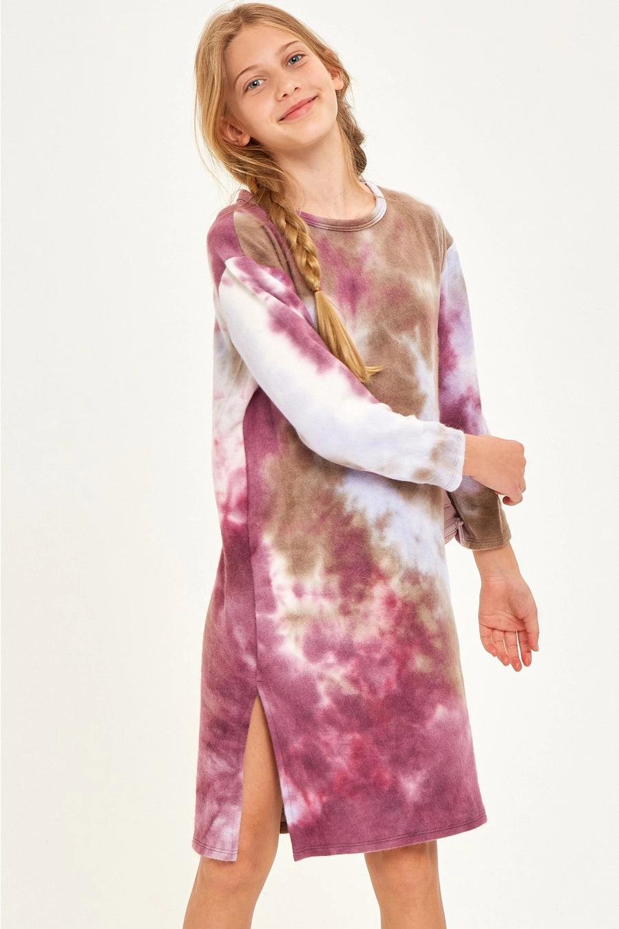 Junebee Tye Dye Dress - Sprig Flower Co