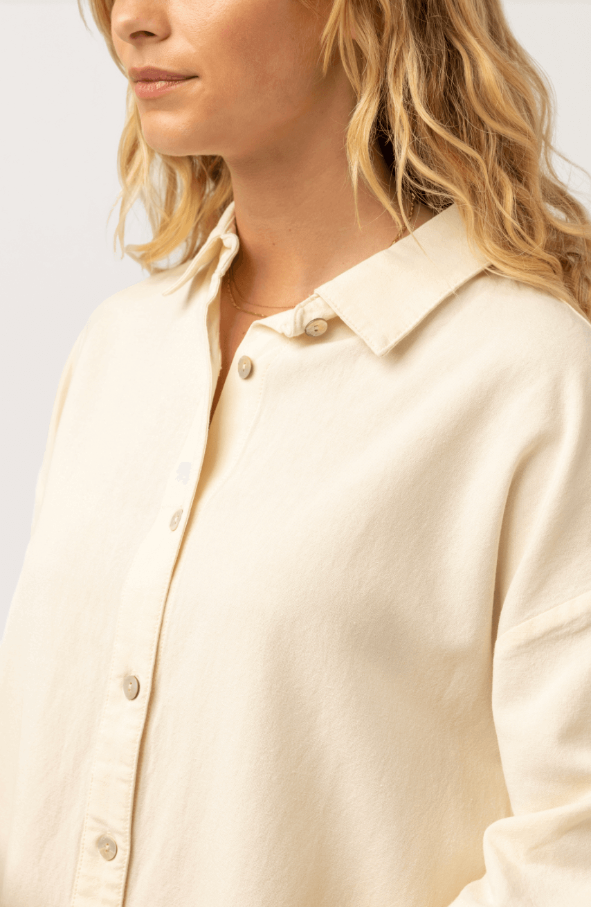 Lounge Button Down - Sprig Flower Co