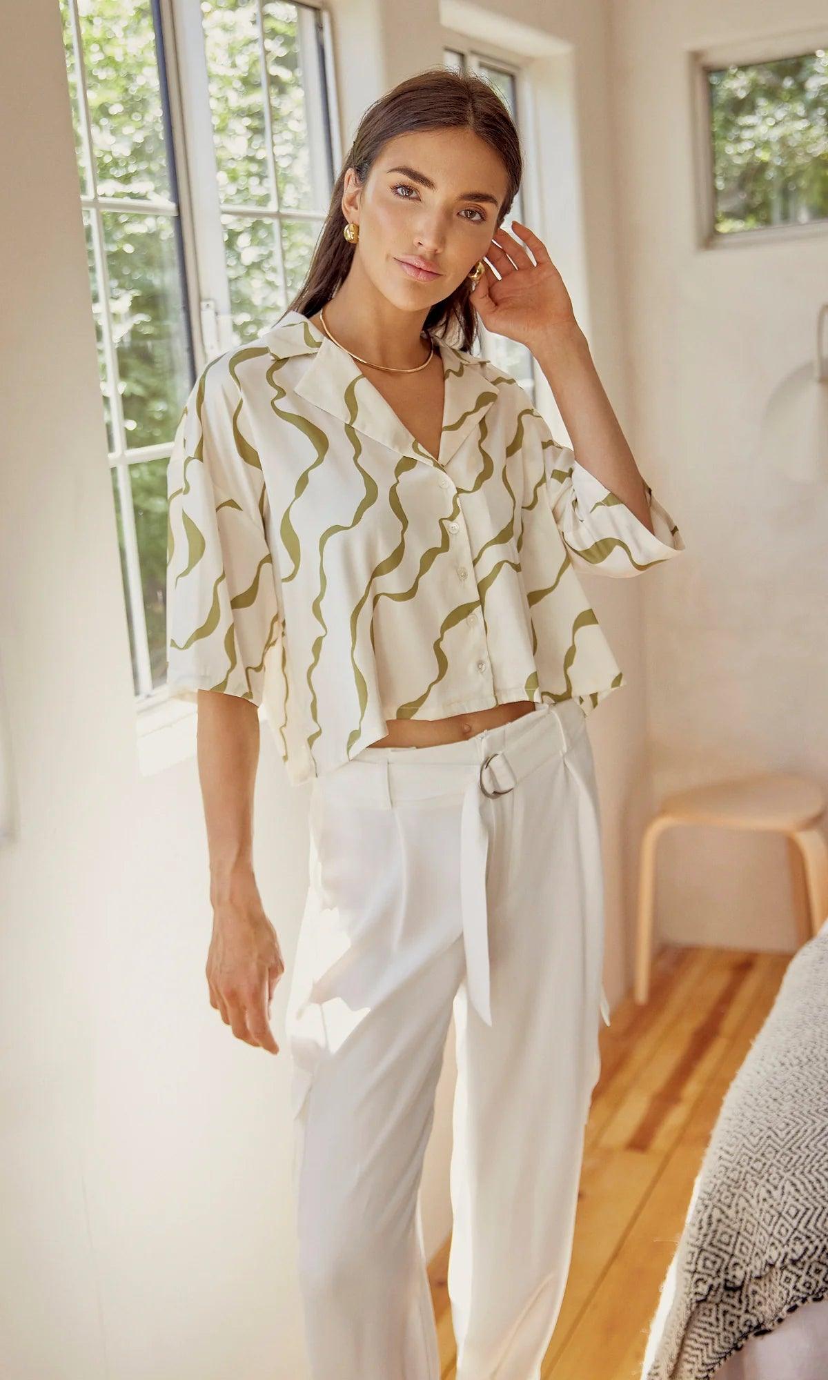 Pia Blouse - Sprig Flower Co