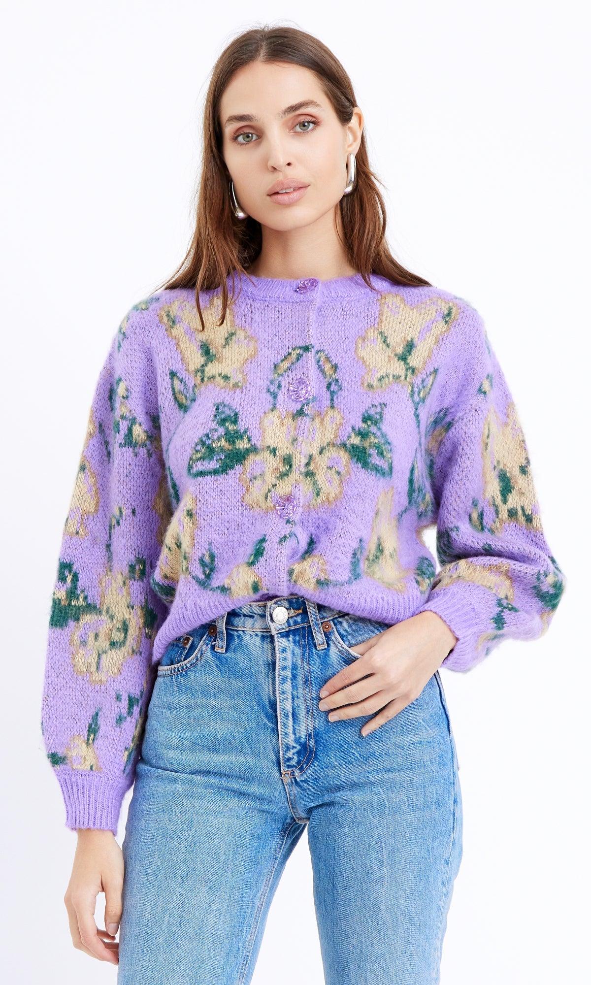 Violeta Knit Cardigan - Sprig Flower Co