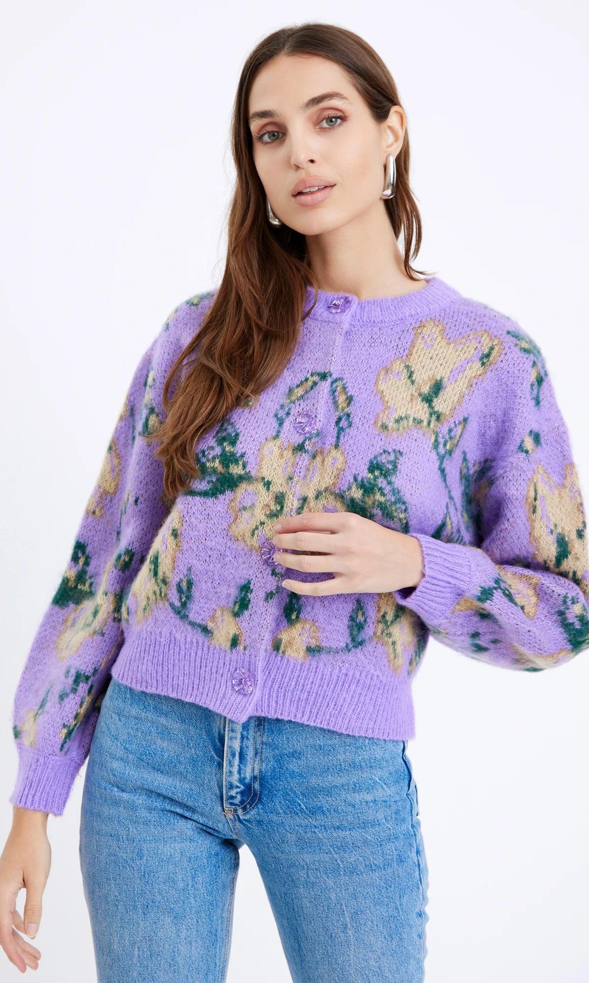 Violeta Knit Cardigan - Sprig Flower Co