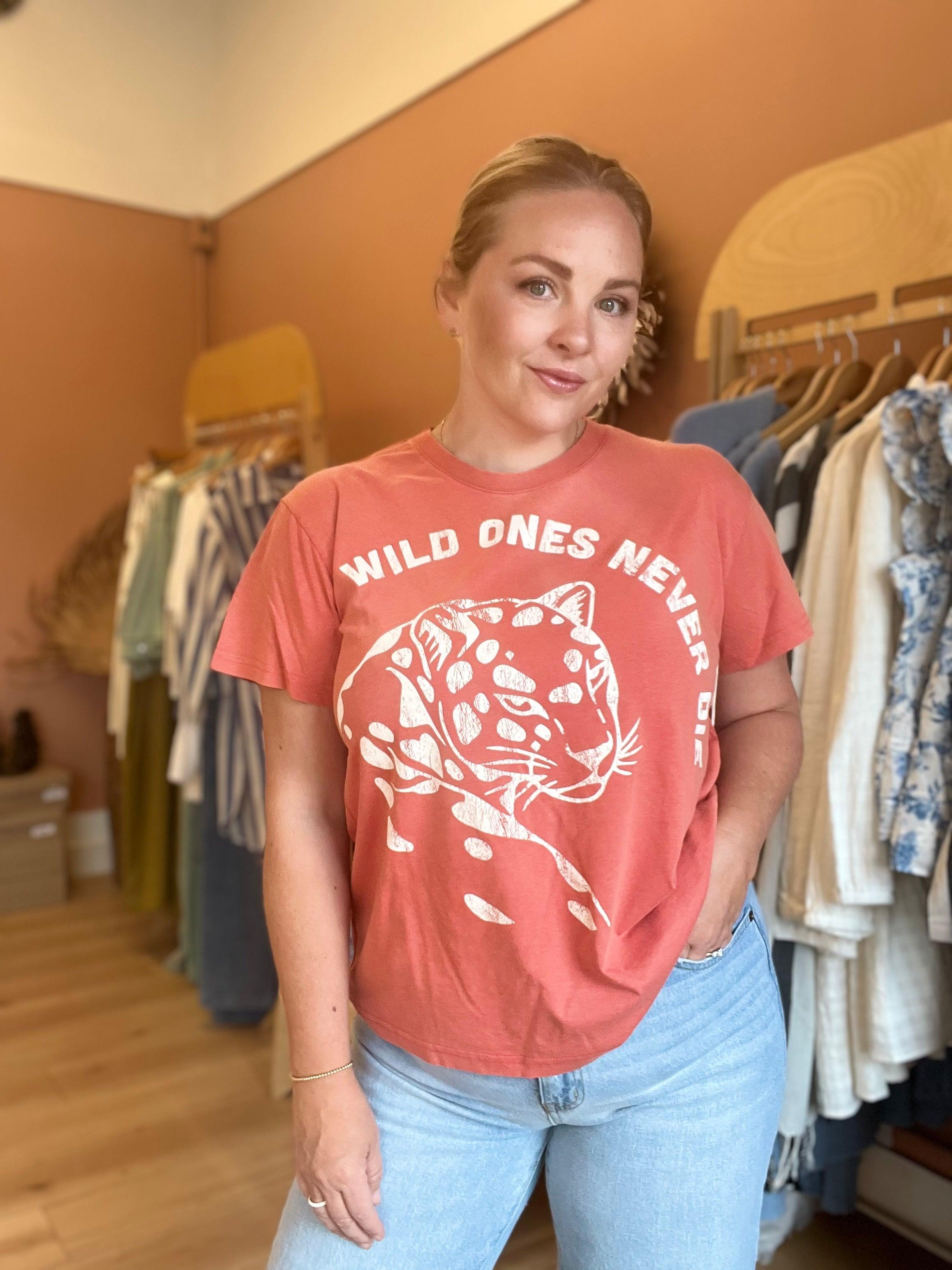 Wild Ones Band Tee - Sprig Flower Co
